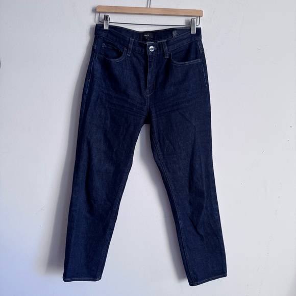 Theory Treeca Stretch Jeans In Washed Denim 27 $175 - Picture 3 of 11